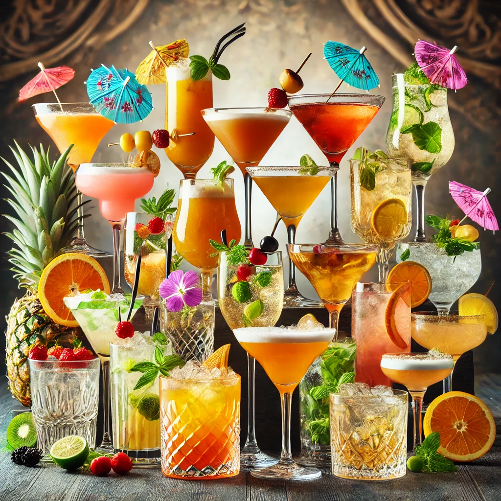 Welke cocktailglazen passen bij welke cocktails?